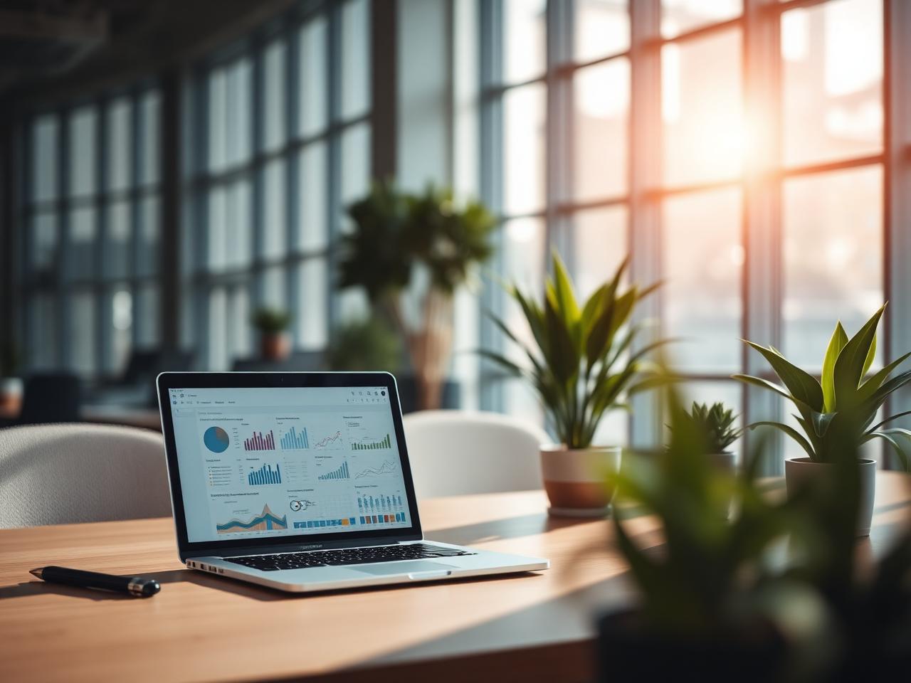 A modern consulting workspace